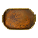 Old copper and brass top