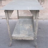 Old industrial table