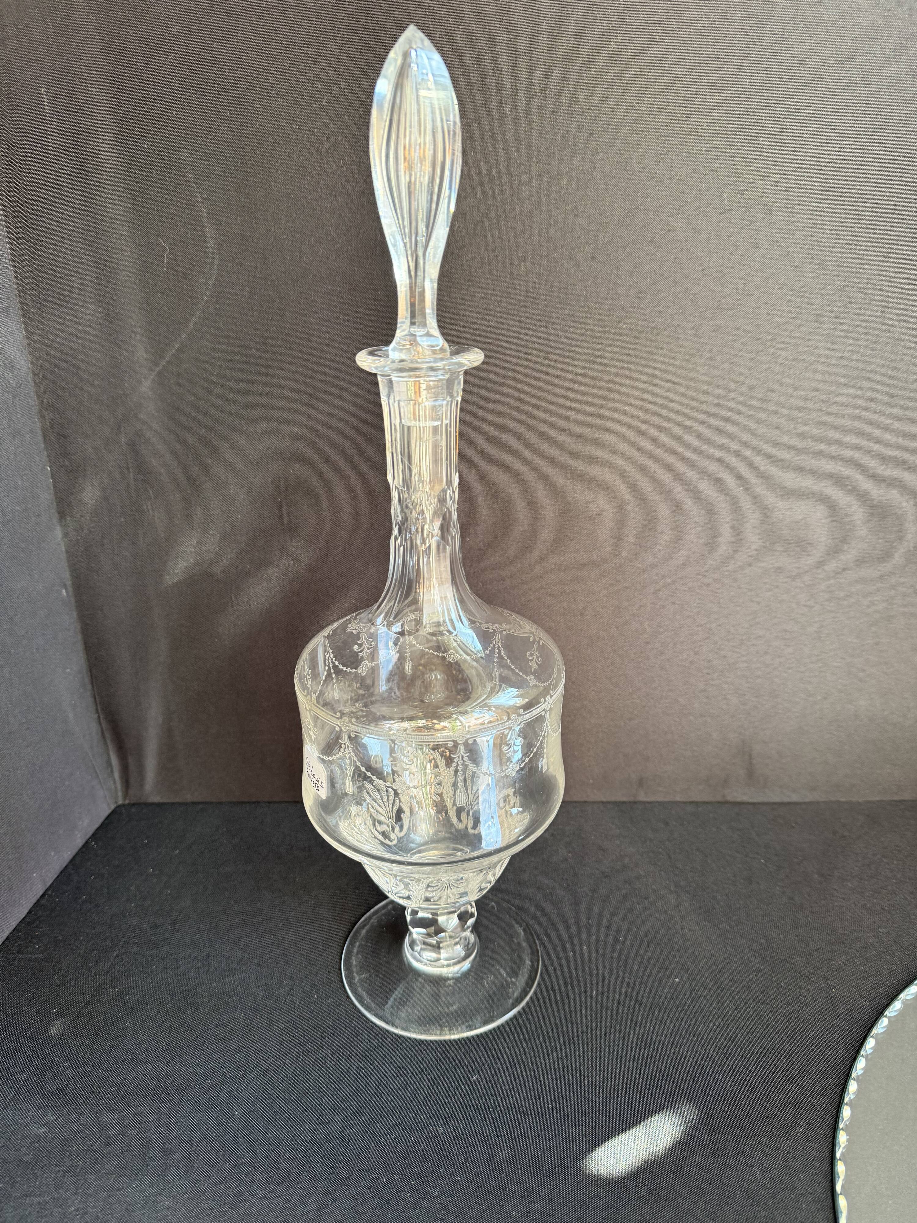 Carafe à vin Saint Louis service Anvers