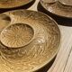5 asparagus plates in earthenware Manufacture de Gien
