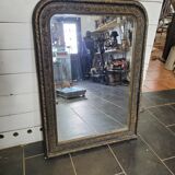 Old mirror Napoleon III, 101×74cms