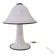 Rare '70s Murano Mushroom Lamp – Hand-Blown Glass with White Diffused Light
