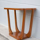 Table bois art déco vintage