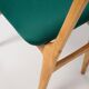 Green chair Dedar Tabularasa from the 20th century, 1960s.