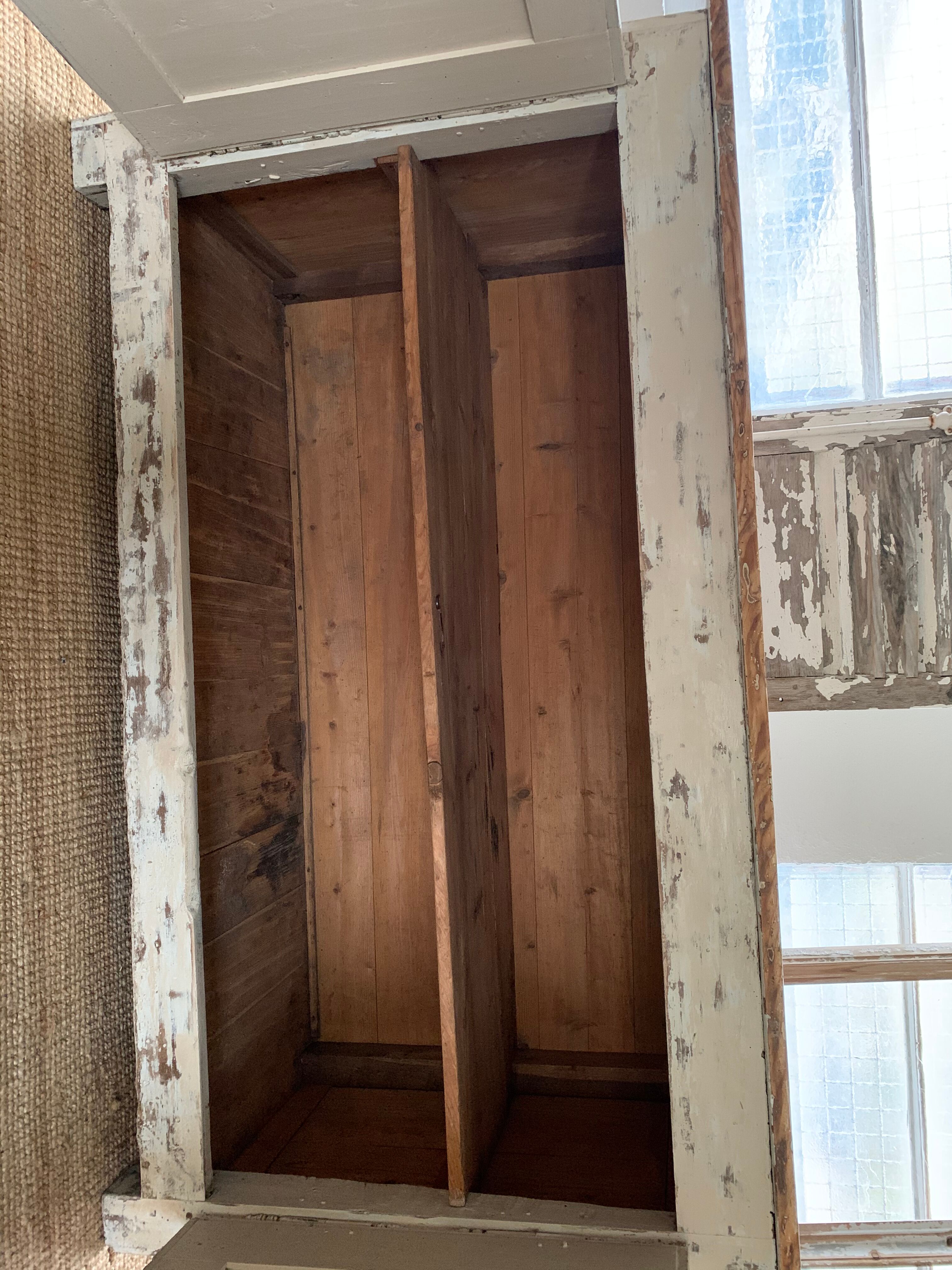 Antique patinated furniture