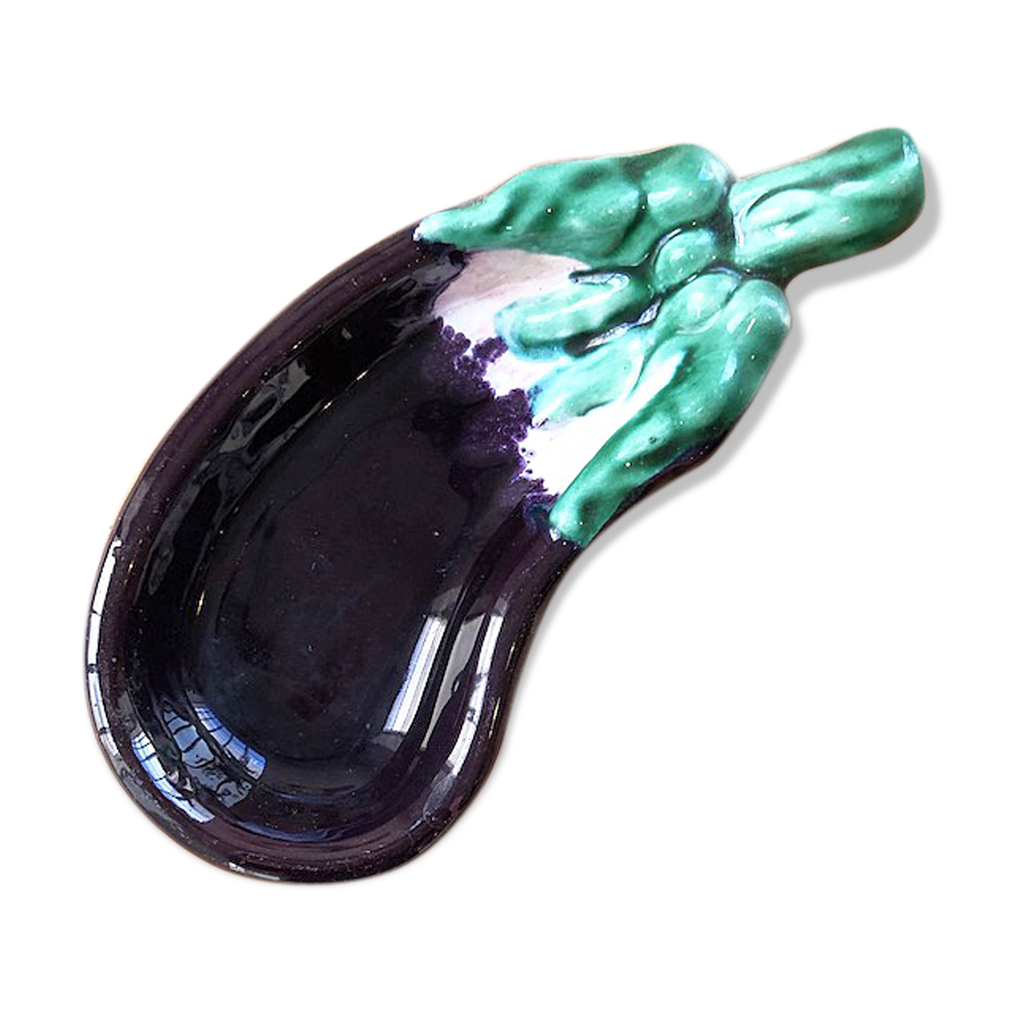 Vallauris "Aubergine" flat butter