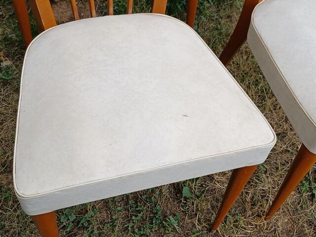 Lot de 4 chaises vintage
