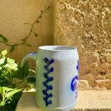 Alsatian stoneware beer mug