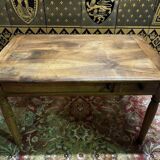 19th century walnut table/desk