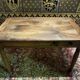 19th century walnut table/desk