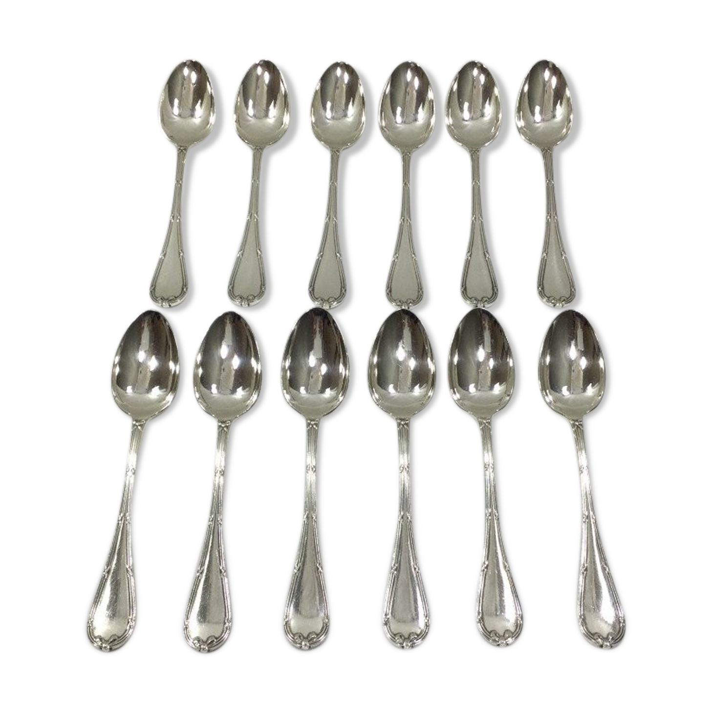 Christofle - Teaspoons Cross ribbons