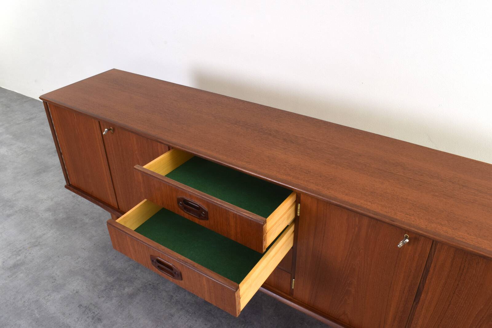 Mid-Century Danish Teak Sideboard, 1960s.