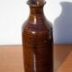 Céramique signé Kate Weaver, bouteille céramique, poterie signé, décoration intérieur, 70'