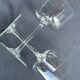 6 wine glasses light blown crystal