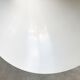 White vintage witch hat / trumpet hanging lamp