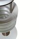 Pair danish scandinavian space age architectural table lamps