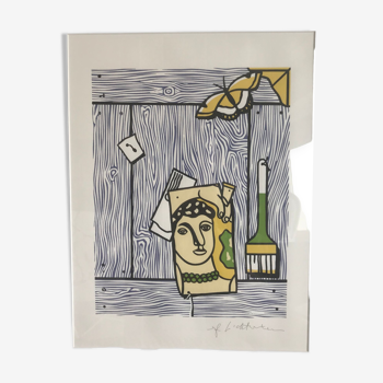 lithograph Roy Lichtenstein