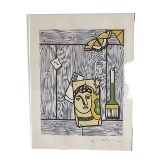 lithograph Roy Lichtenstein