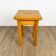 80s slatted pine stool