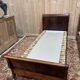 Empire style mahogany twin beds