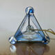 Art deco lamp in glass paste