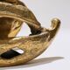 Large brass crocodile head
