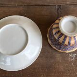 Mocha Cup and Saucer Mug Paris Table Porcelain Napoleon III Style 19th Century