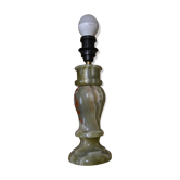 Multicolored marble lamp legs
