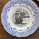 Talking Creil and Montereau set of plates