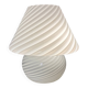 Lampe vintage en verre de Murano en forme de champignon.