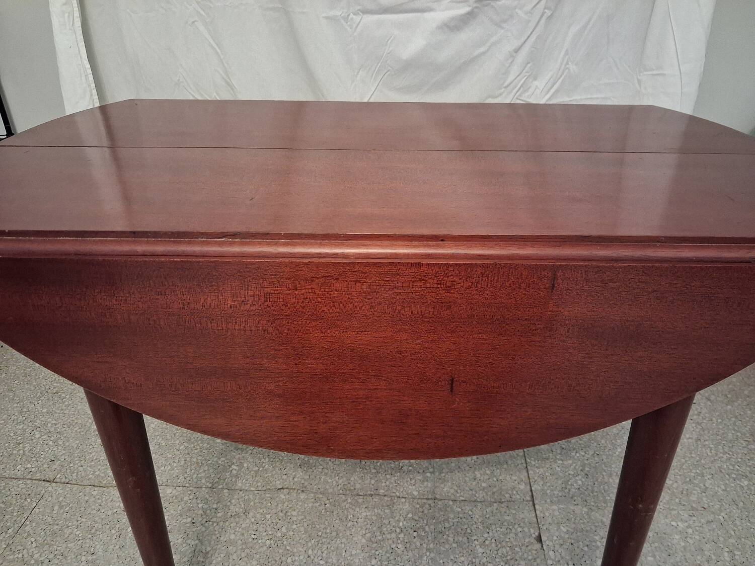 Solid mahogany dining table