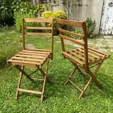Pair of vintage children's chairs