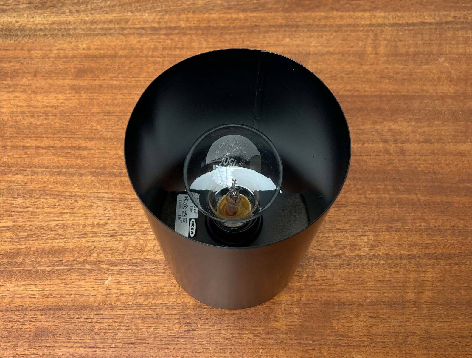 Vintage minimalist ceiling light from Ikea, 1980s.