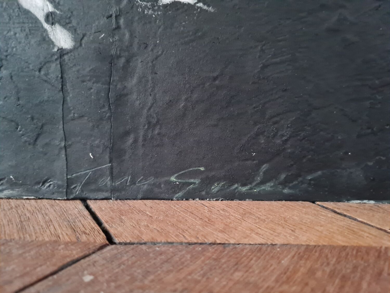 Tony Soulié large black and white aquagravure signed