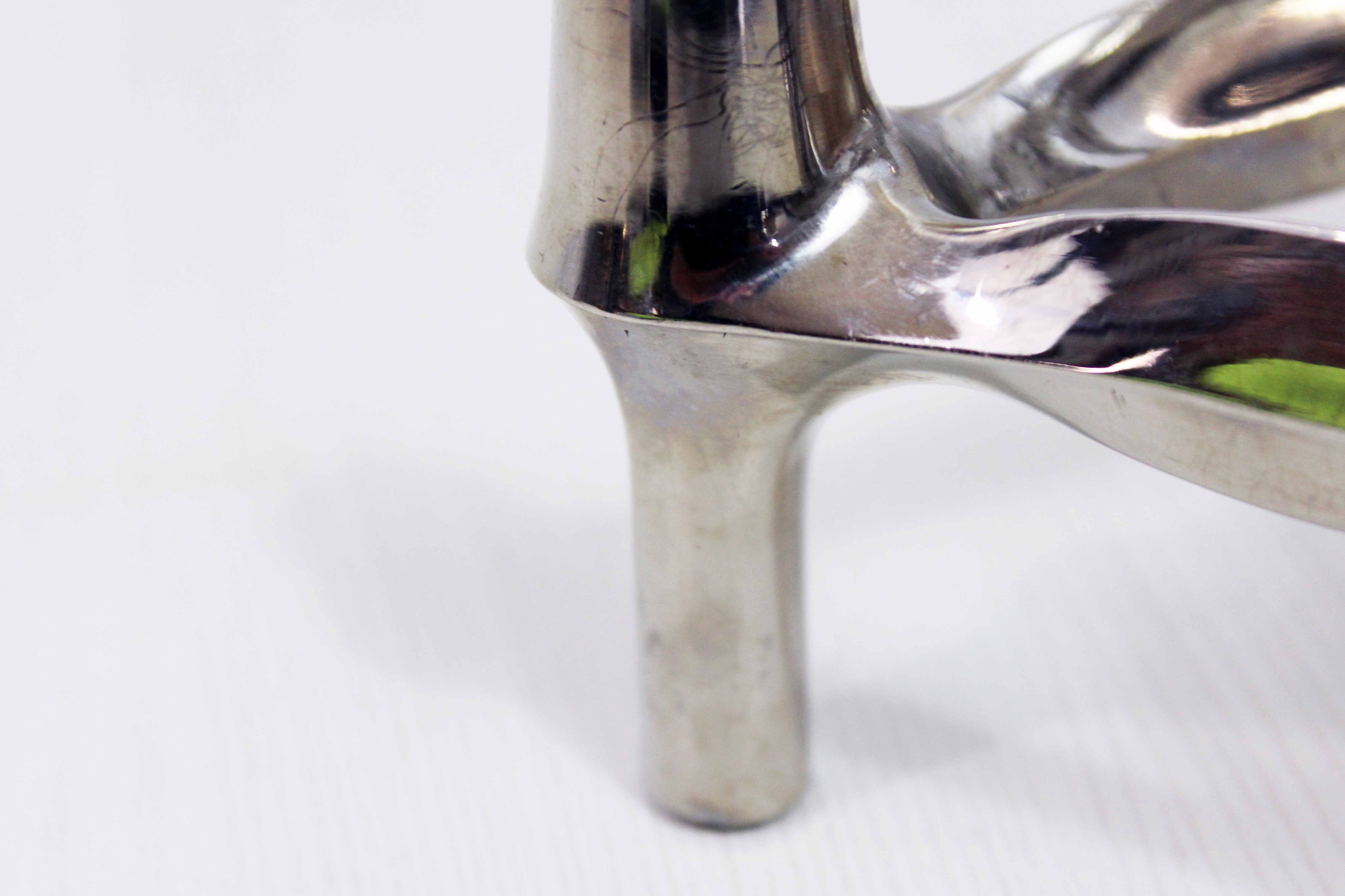 Modular BMF candle holders by Fritz Nagel