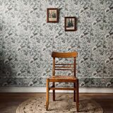 Pair of 70s straw chairs