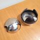 Cendrier boule en inox vintage années 70