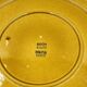 Vintage speckled yellow Palma plate Boch La Louvière