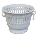 Malicorne openwork earthenware flowerpot