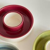 BOUGEOIRS Cracked Ceramic Candle Holder