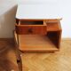 Pair of 1950s bedside tables
