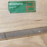 Set of 4 vintage Wilkhahn chairs in light wood – Scandinavian style