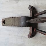 Brutalist tripod chair