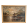 19th century French school, signed oil painting, framed seascape