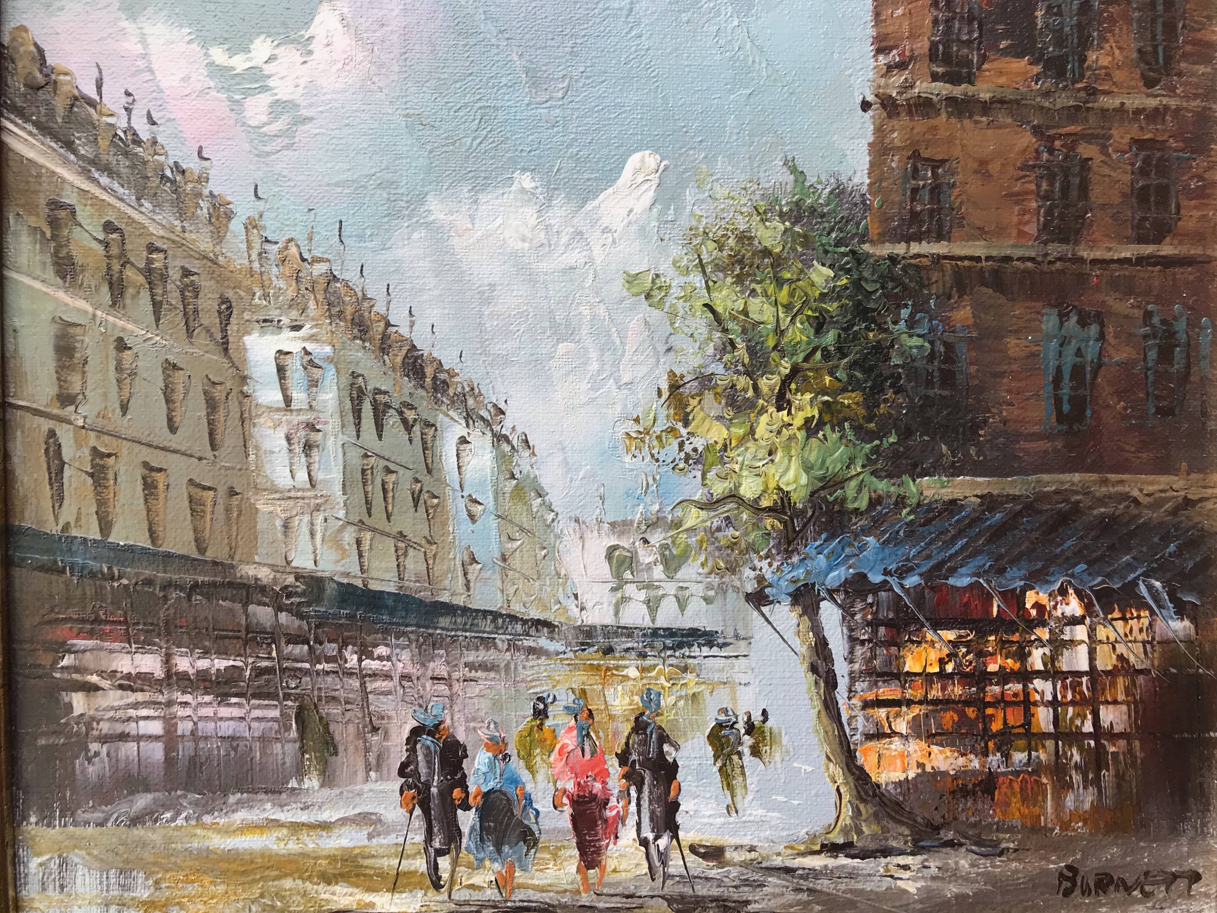 Parisian animated scene by Burnett