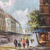 Parisian animated scene by Burnett