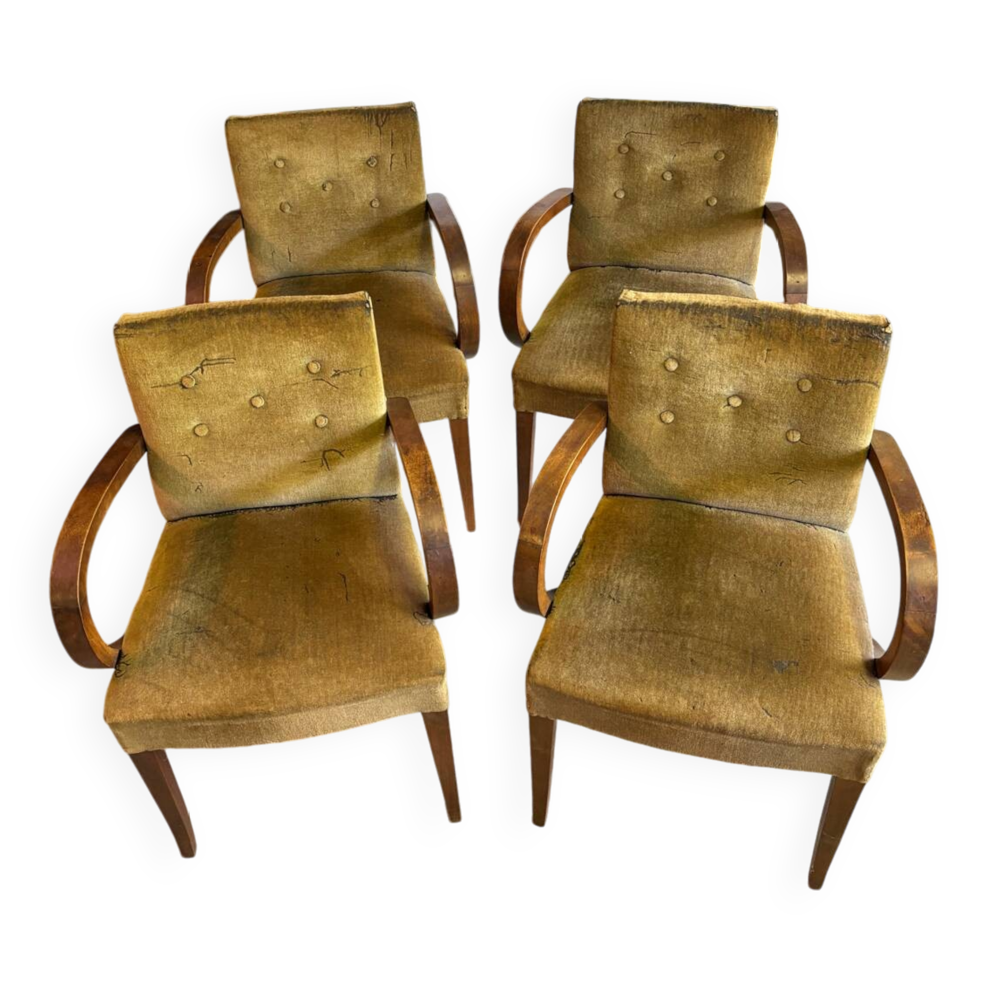 1930s Bridges Armchairs