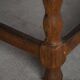 Modern French rectangular dining table in solid pine, handmade, 1900s.