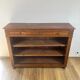 Open oak sideboard in country style, 1930s/50s.