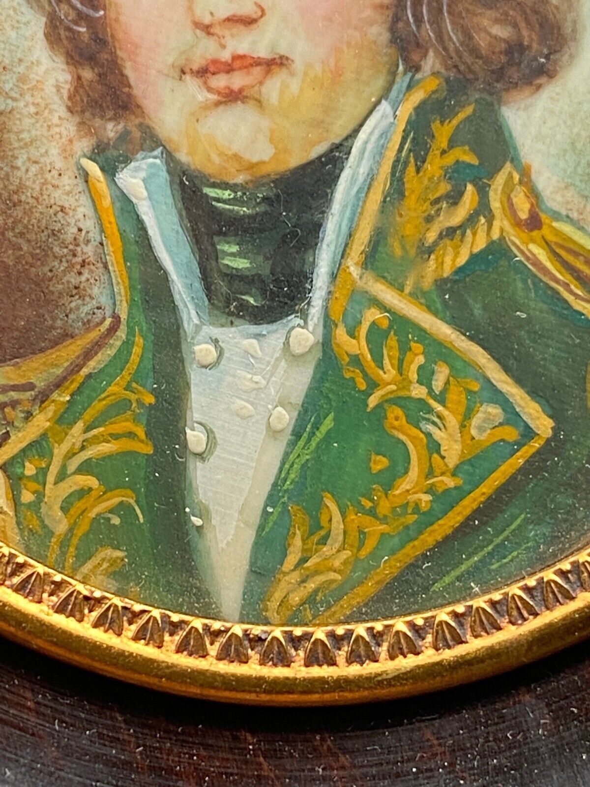Miniature hand-painted by Verdian Verdian to identify military